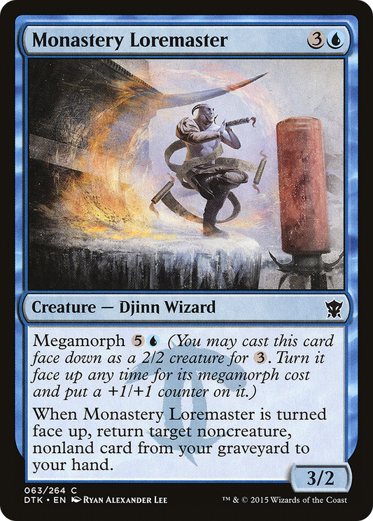 Monastery Loremaster (DTK-063) (Foil)