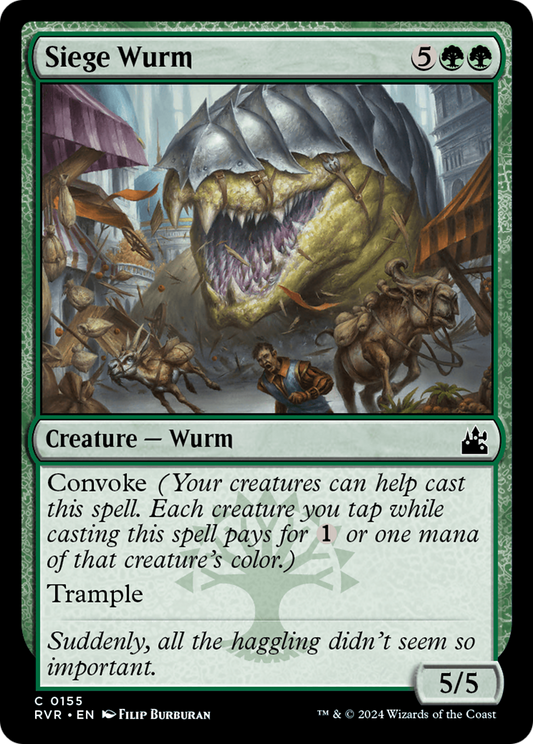 Siege Wurm (RVR-155) (Foil)
