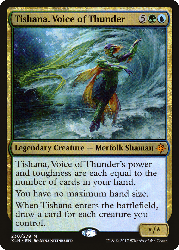 Tishana, Voice of Thunder (XLN-230) (Foil)