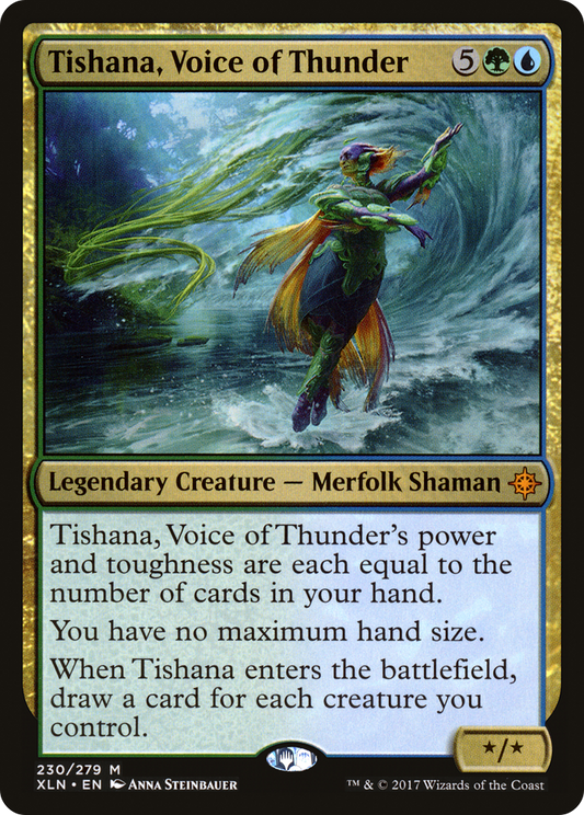 Tishana, Voice of Thunder (XLN-230) (Foil)