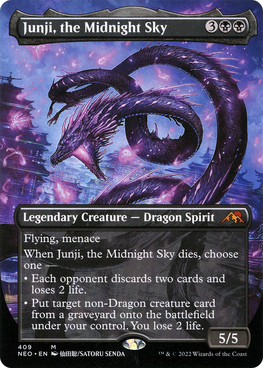 Junji, the Midnight Sky (NEO-409) (Borderless) (Foil)