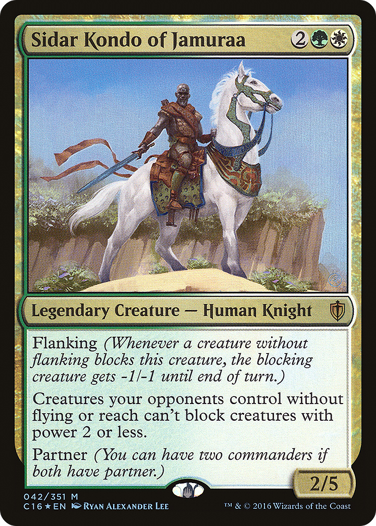 Sidar Kondo of Jamuraa (C16-042) (Foil)