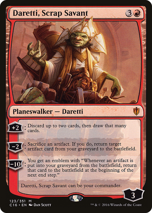 Daretti, Scrap Savant (C16-123)