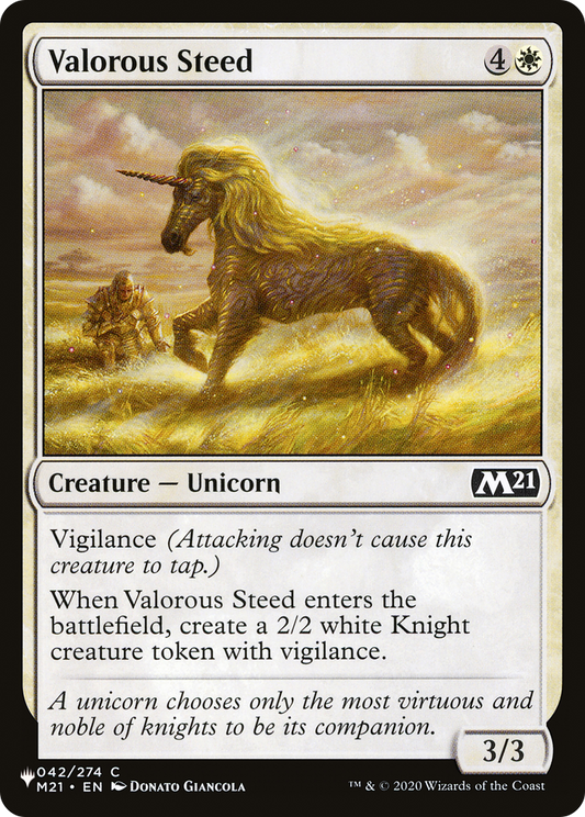 Valorous Steed (LIST-M21-42)