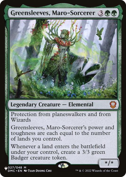 Greensleeves, Maro-Sorcerer (LIST-DMC-27)