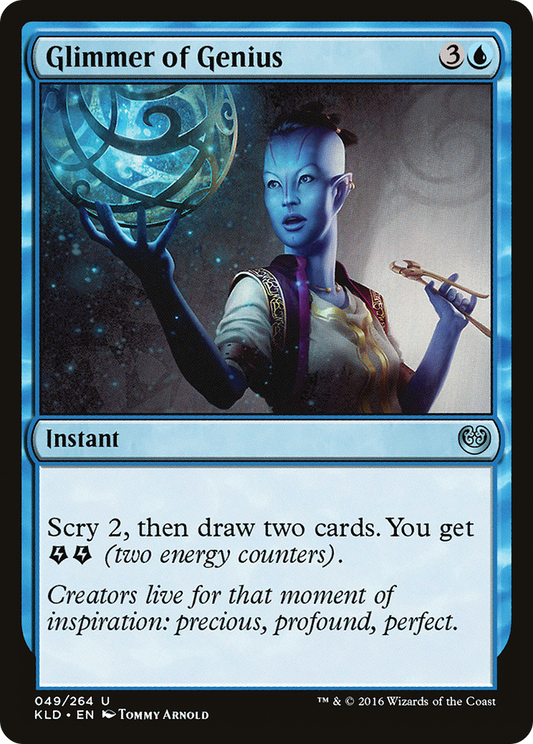 Glimmer of Genius (KLD-049) (Foil)