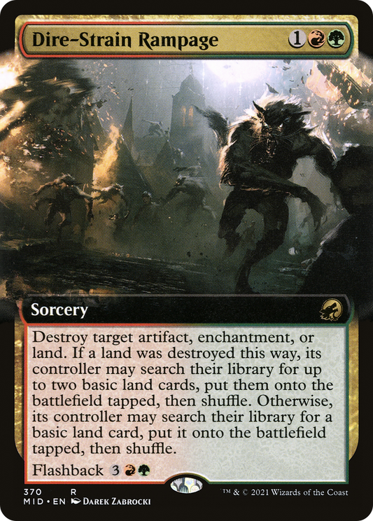 Dire-Strain Rampage (MID-370) (Extended Art)