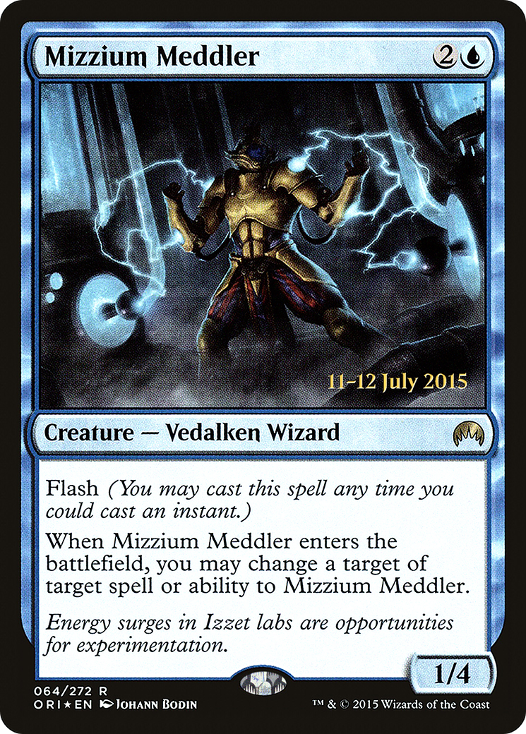 Mizzium Meddler (PRE-64S) (Foil)