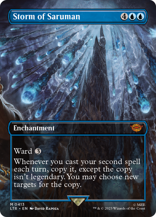 Storm of Saruman (LTR-413) (Borderless) (Foil)