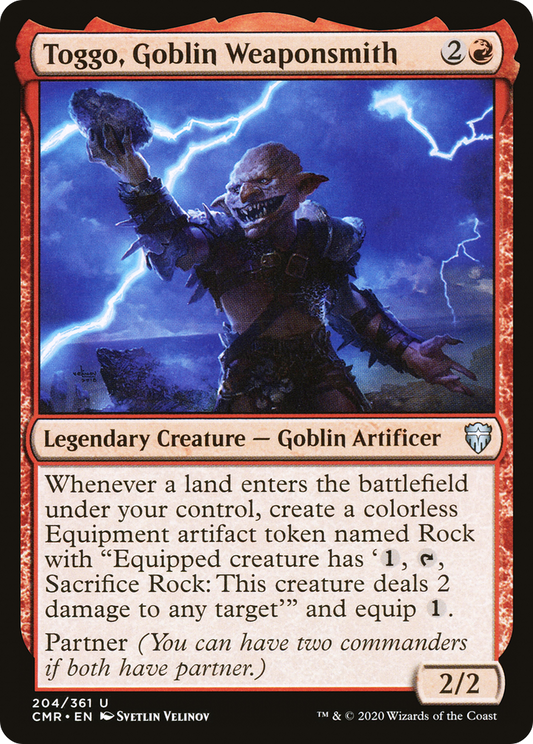 Toggo, Goblin Weaponsmith (CMR-204) (Foil)