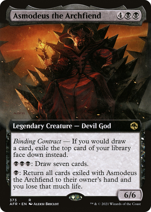 Asmodeus the Archfiend (AFR-373) (Extended Art)