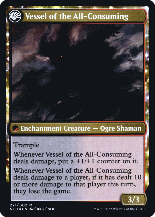 Hidetsugu Consumes All // Vessel of the All-Consuming (PRE-221S) (Foil)