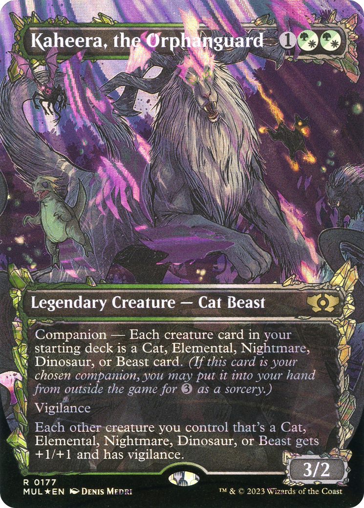 Kaheera, the Orphanguard (MUL-177) (Showcase) (Borderless) (Halo Foil)