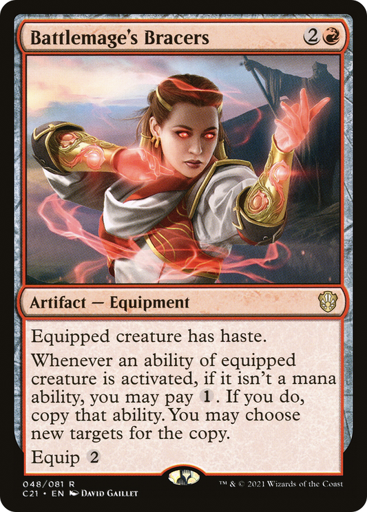 Battlemage's Bracers (C21-048)