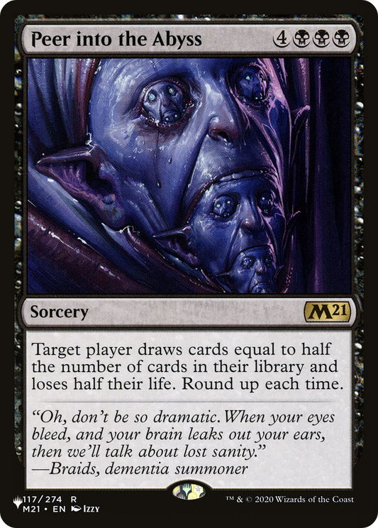 Peer into the Abyss (LIST-M21-117)