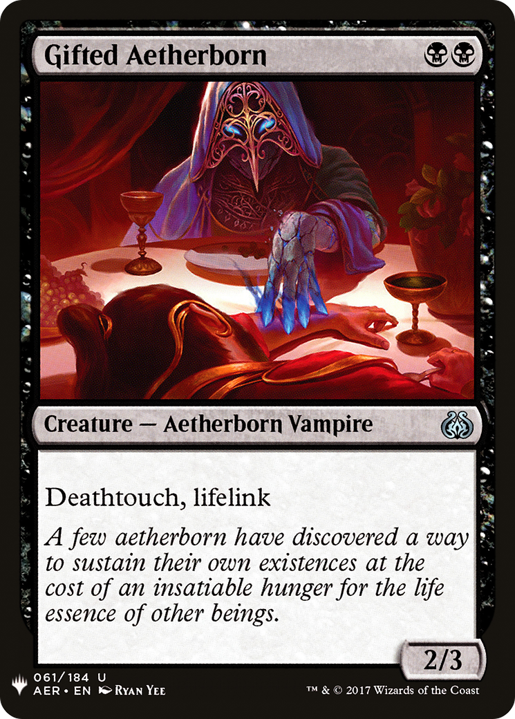 Gifted Aetherborn (LIST-AER-61)