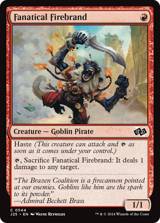 Fanatical Firebrand (J25-544)