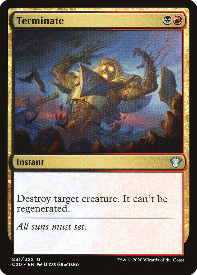 Terminate (C20-231)