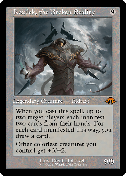 Kozilek, the Broken Reality (MH3-386) (Foil)