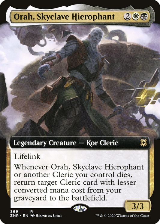 Orah, Skyclave Hierophant (ZNR-369) (Extended Art)