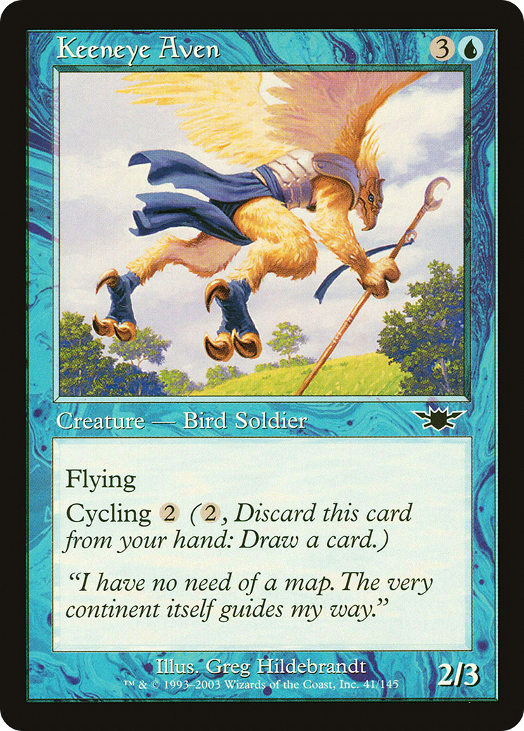 Keeneye Aven (LGN-041) (Foil)
