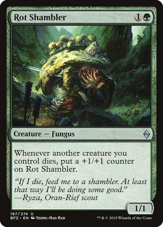 Rot Shambler (BFZ-187) (Foil)