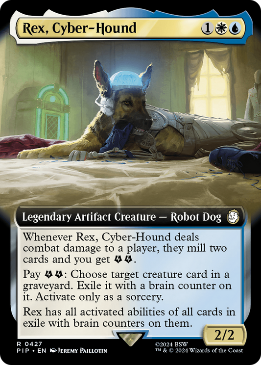 Rex, Cyber-Hound (PIP-427) (Extended Art)