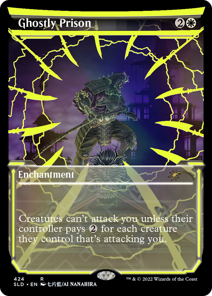 Ghostly Prison (SLD-424) (Showcase) (Foil)