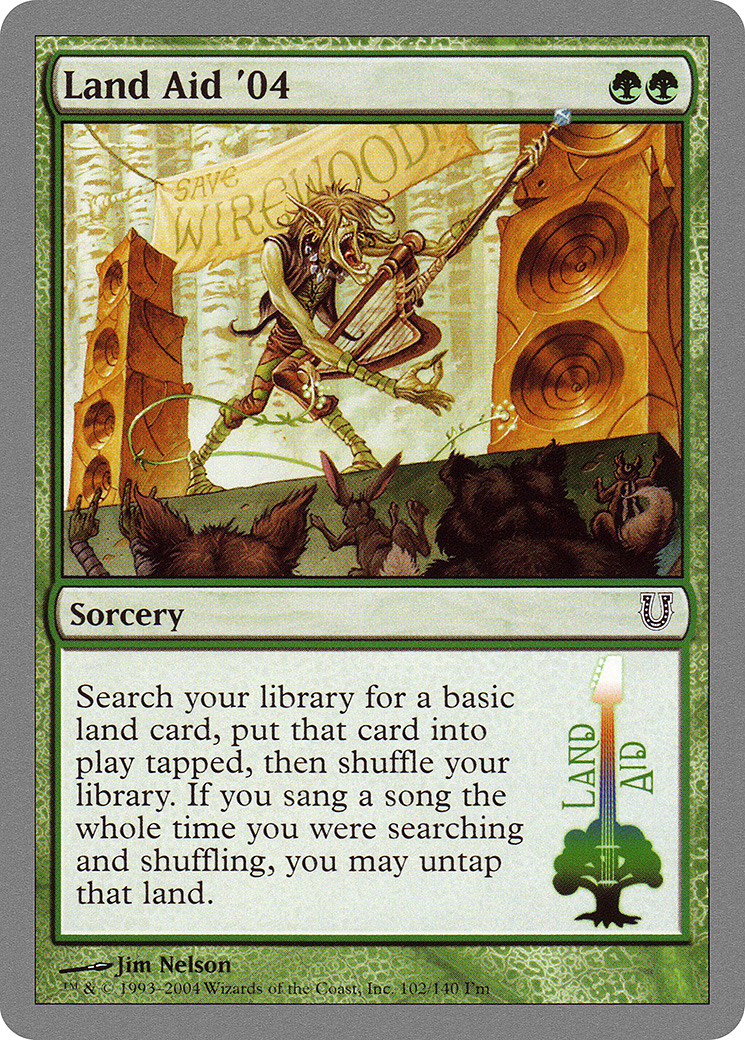 Land Aid '04 (UNH-102) (Foil)