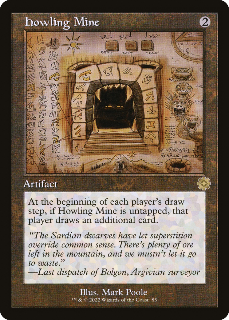 Howling Mine (BRR-083) (Foil)