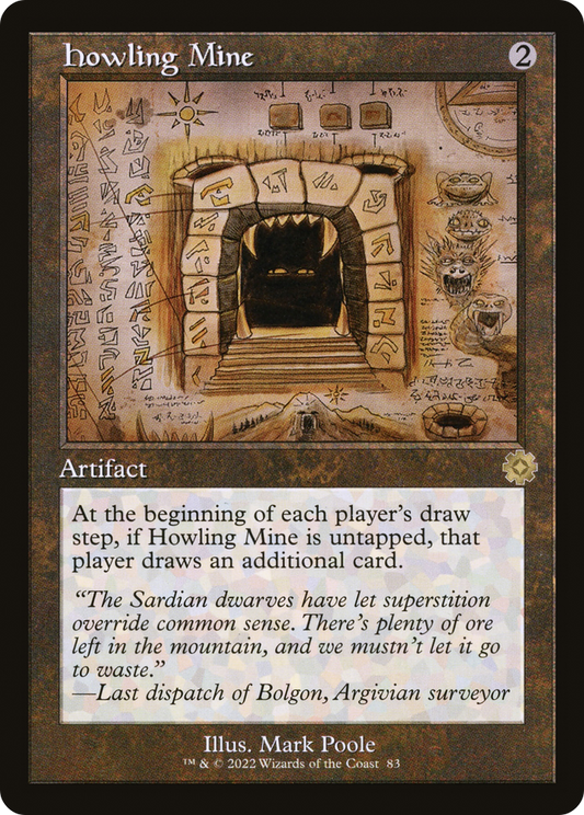 Howling Mine (BRR-083) (Foil)