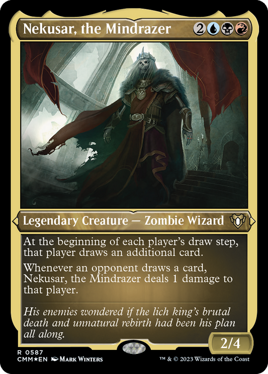 Nekusar, the Mindrazer (CMM-587) (Etched Foil)