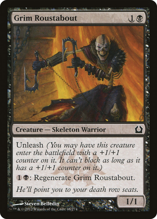 Grim Roustabout (RTR-068) (Foil)