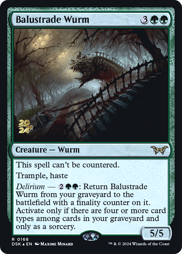 Balustrade Wurm (PRE-168S) (Foil)
