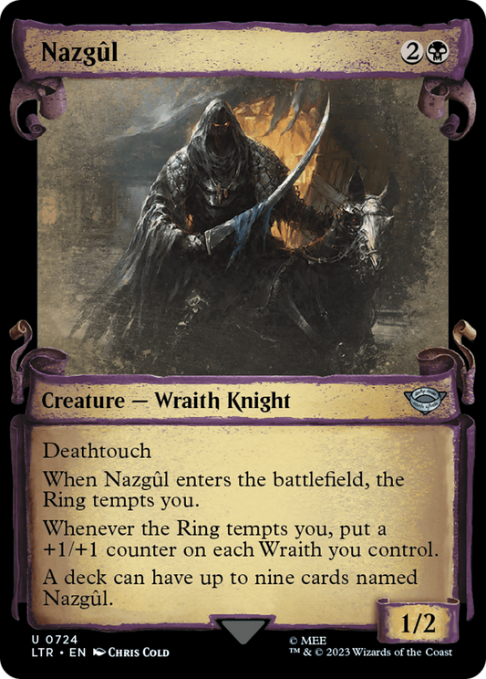 Nazgûl (LTR-724) (Showcase) (Scroll) (Foil)