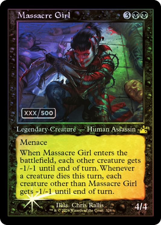 Massacre Girl (RVR-328Z) (Foil) (Serialized)