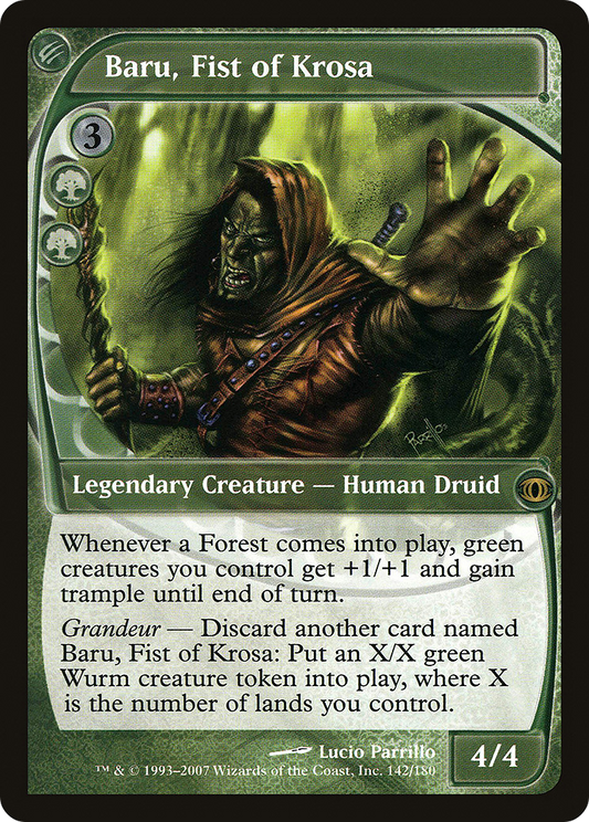 Baru, Fist of Krosa (FUT-142) (Foil)