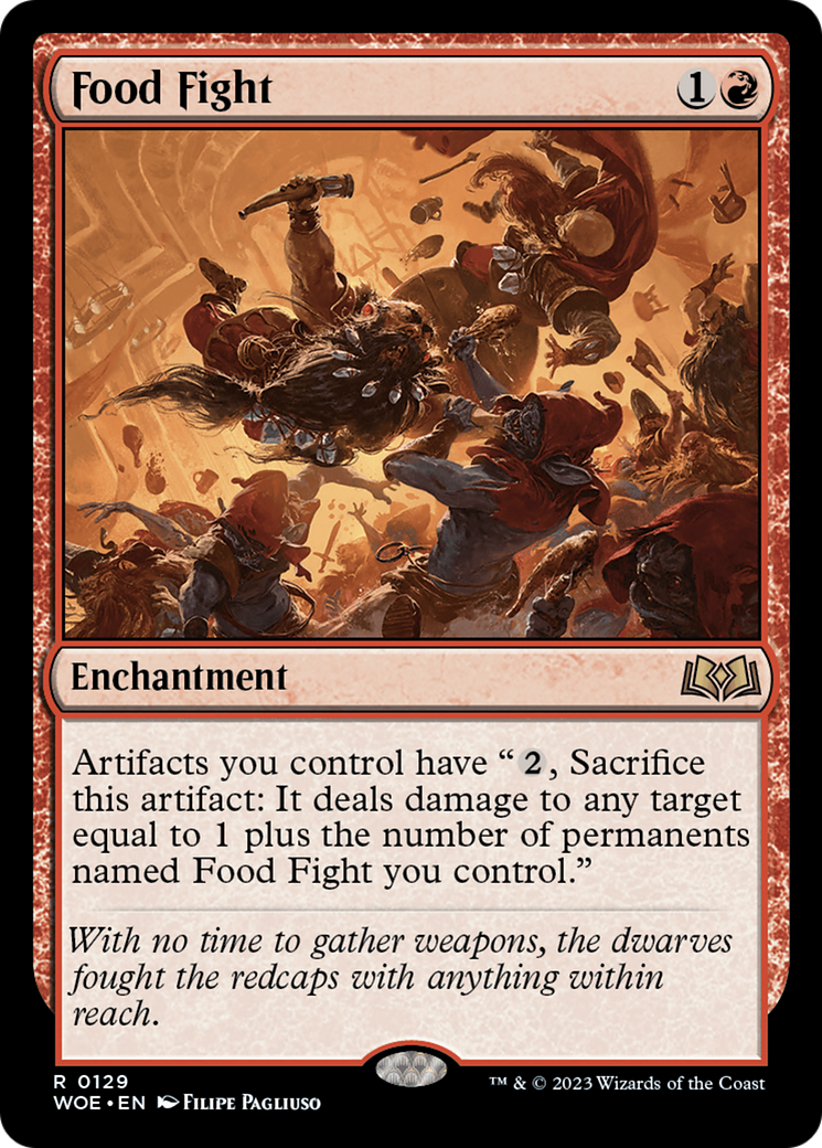 Food Fight (WOE-129) (Foil)