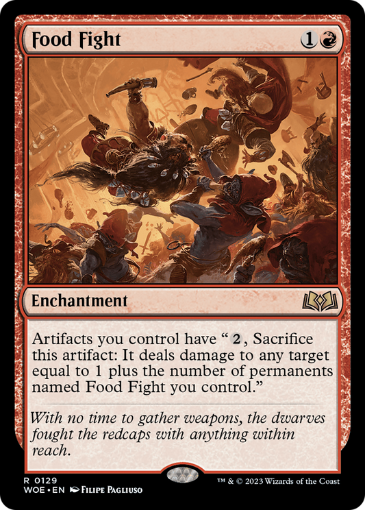Food Fight (WOE-129) (Foil)