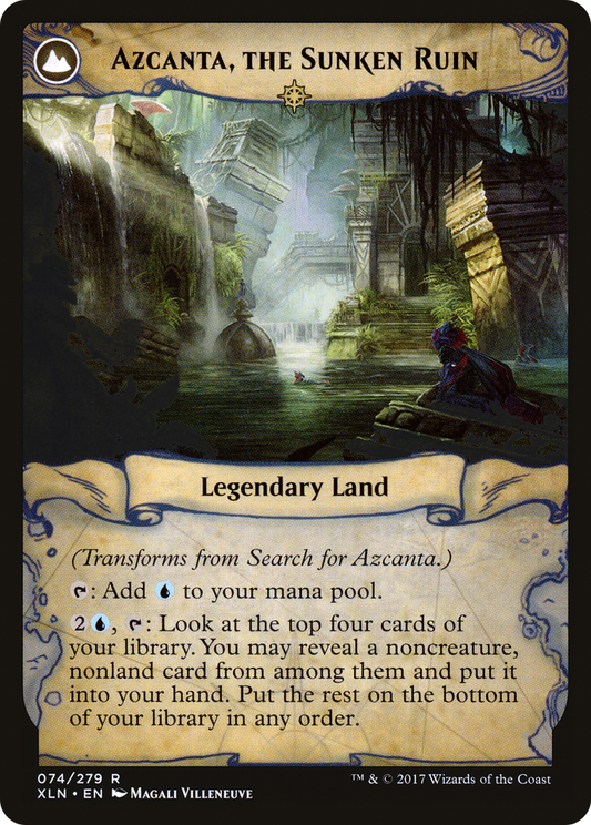 Search for Azcanta // Azcanta, the Sunken Ruin (XLN-074) (Foil)