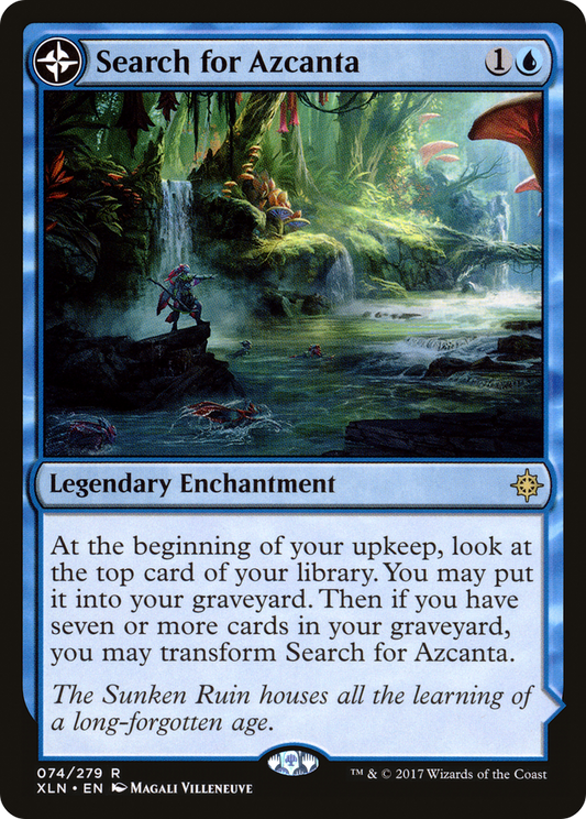 Search for Azcanta // Azcanta, the Sunken Ruin (XLN-074) (Foil)
