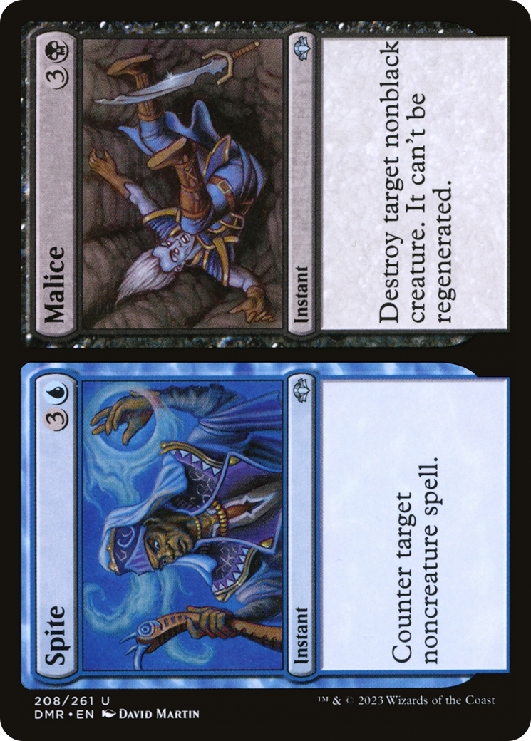 Spite // Malice (DMR-208) (Foil)