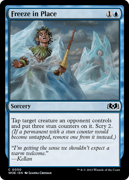 Freeze in Place (WOE-050) (Foil)