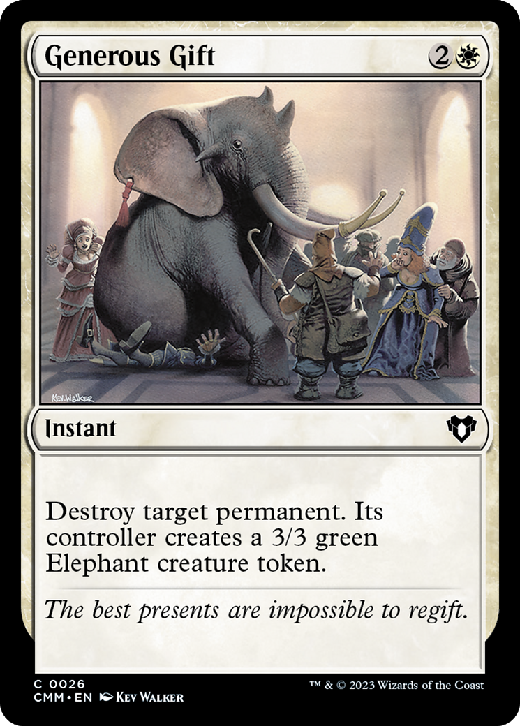 Generous Gift (CMM-026) (Foil)