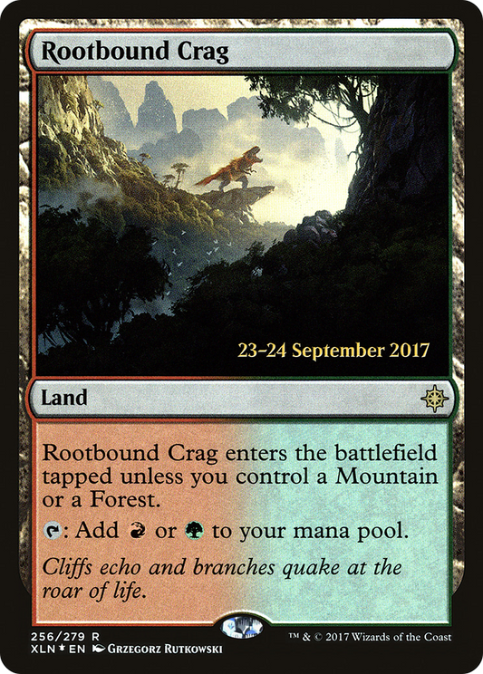 Rootbound Crag (PRE-256S) (Foil)
