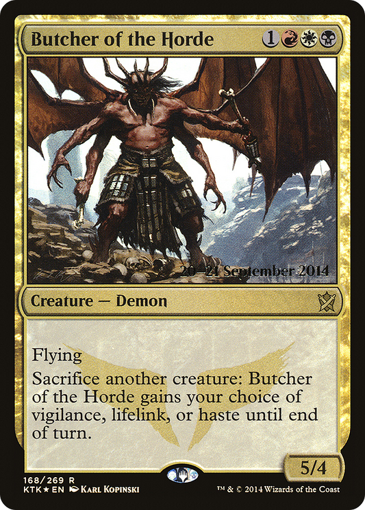 Butcher of the Horde (PRE-168S) (Foil)