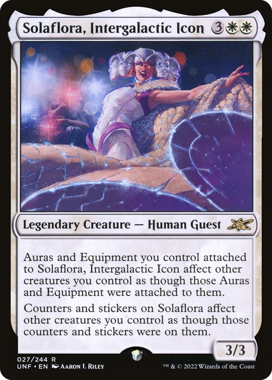 Solaflora, Intergalactic Icon (UNF-027) (Foil)