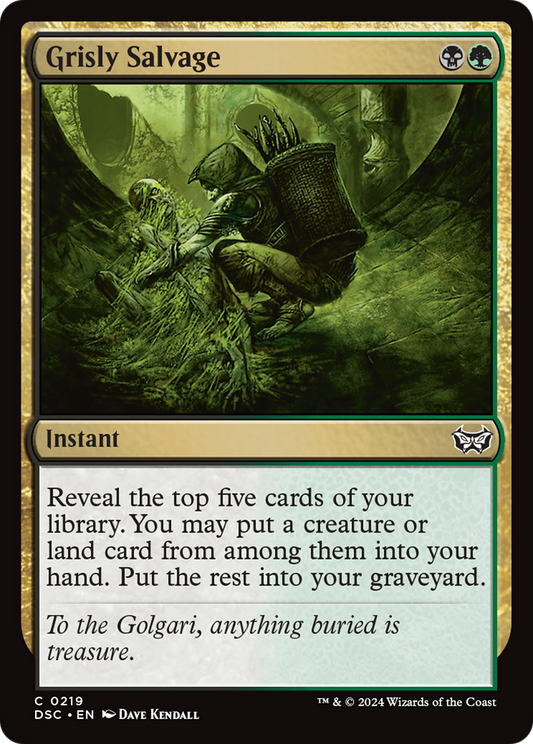 Grisly Salvage (DSC-219)