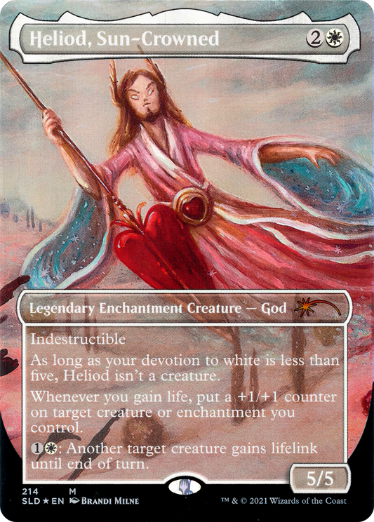Heliod, Sun-Crowned (SLD-214) (Borderless) (Foil)
