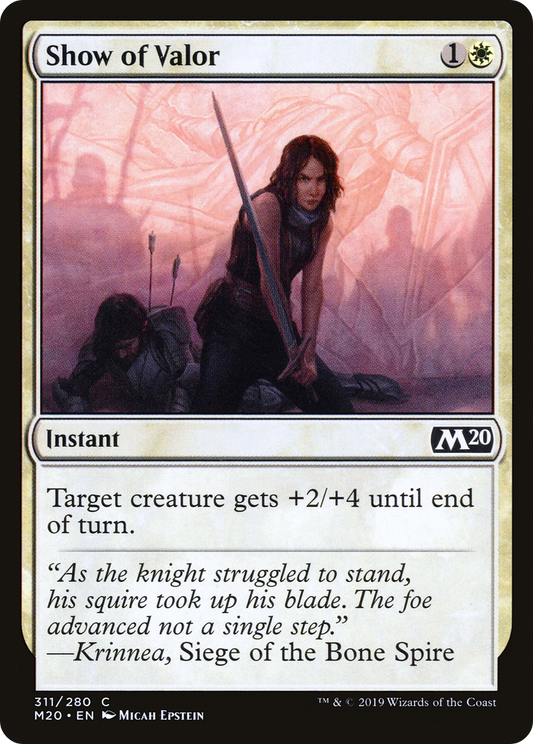 Show of Valor (M20-311)